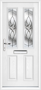 Dorset Zinc Art Elegance blue composite front door